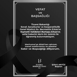 Vefat ve Başsağlığı