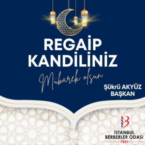 Regaip Kandiliniz Mübarek Olsun