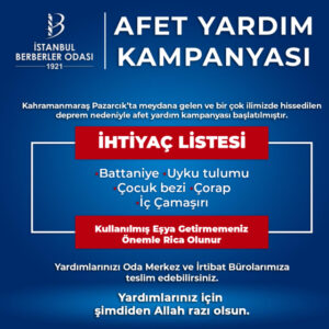 Afet Yardım Kampanyası