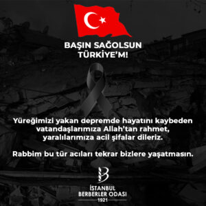 BAŞIN SAĞOLSUN TÜRKİYE’M!