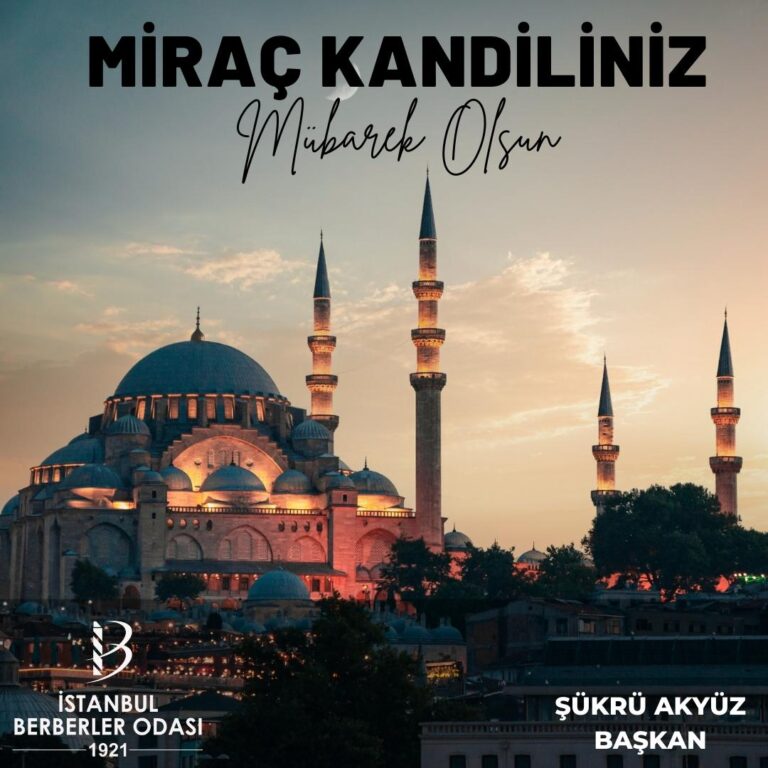 Miraç Kandiliniz Mübarek Olsun