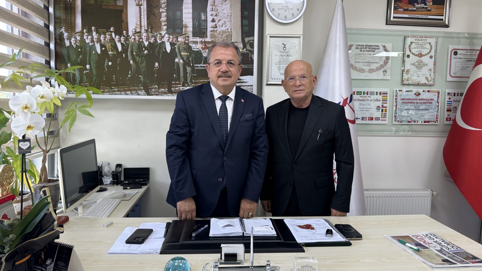 Federasyon Başkanımız Sn. Bayram Karakaş’ın Başkanımızı Ziyareti